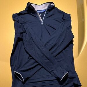 Polo Golf Quarter-Zip Pullover wicking size medium